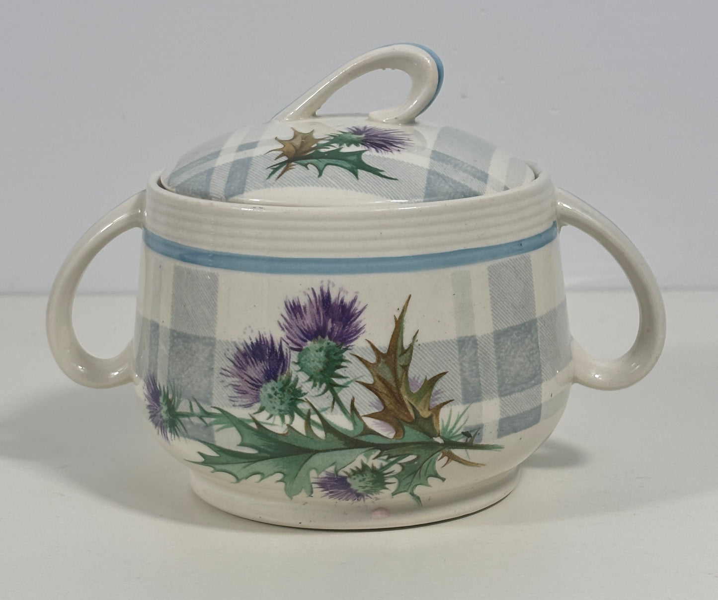 Ringwood Ware Highland Thistle Sugar Bowl