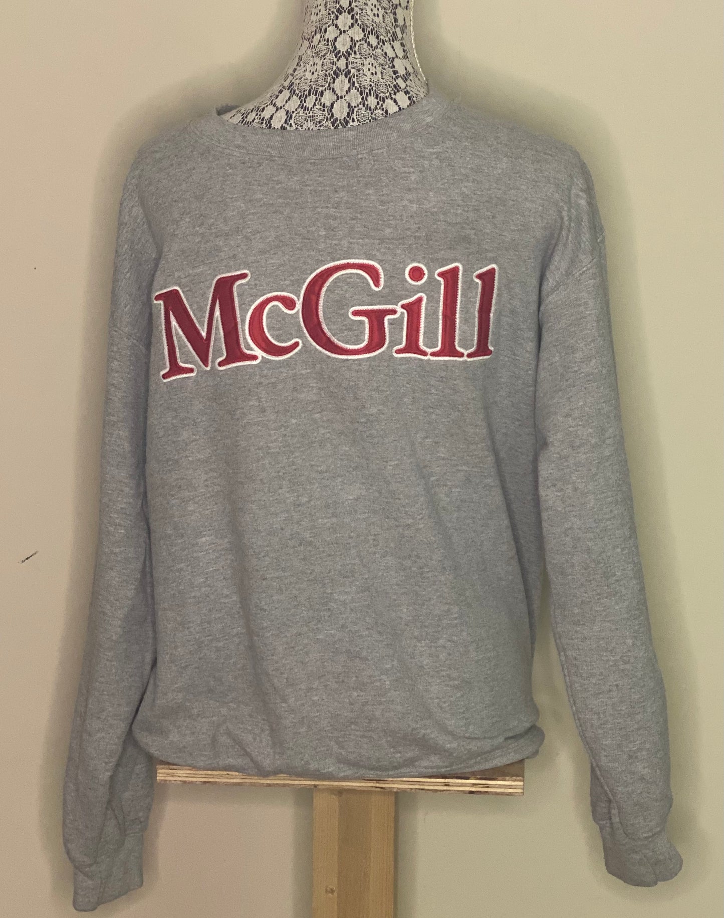 Vintage McGill University Sweatshirt Adult Medium