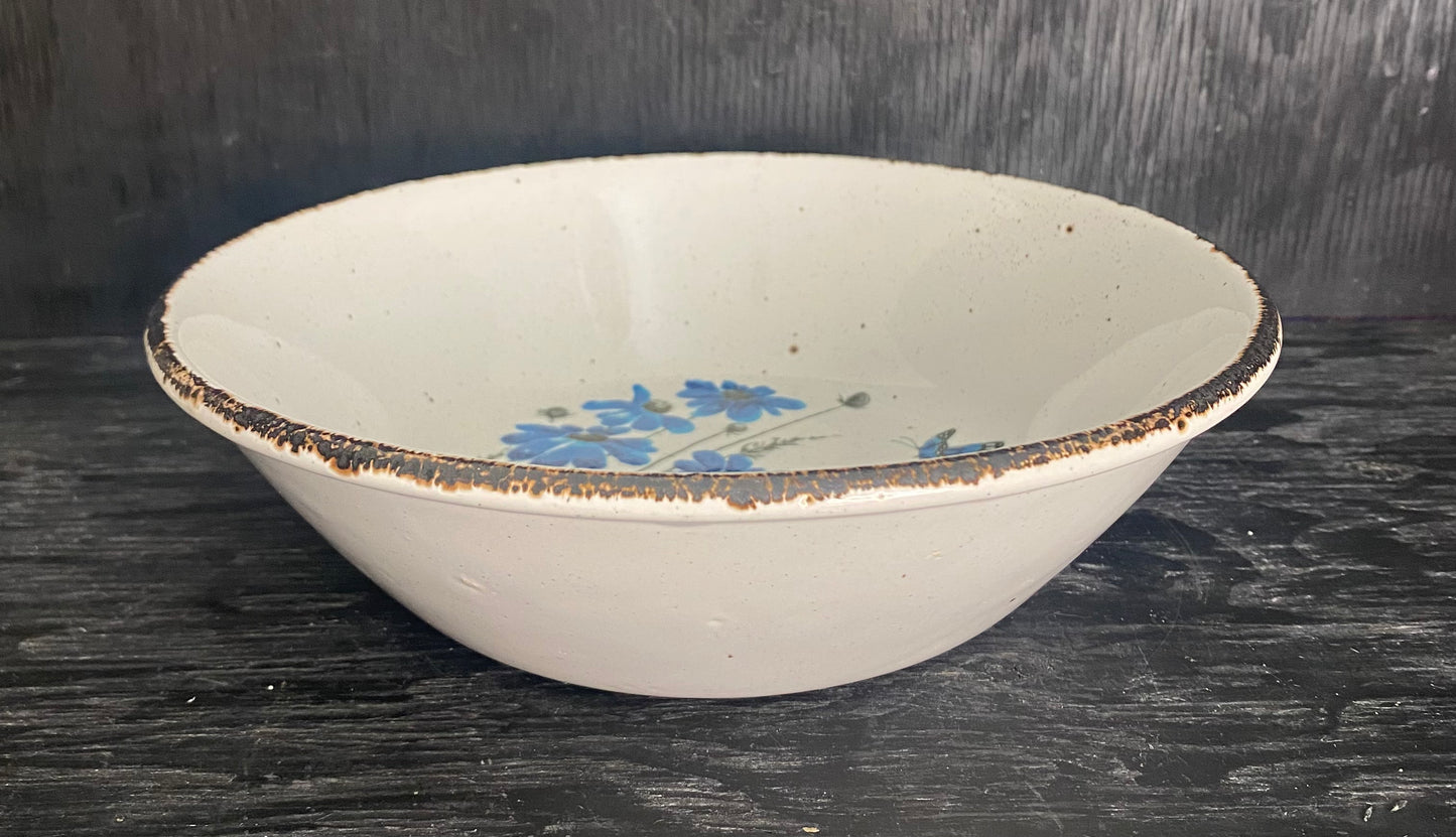 Stonehenge Midwinter Spring Blue 9 Inch Serving Bowl