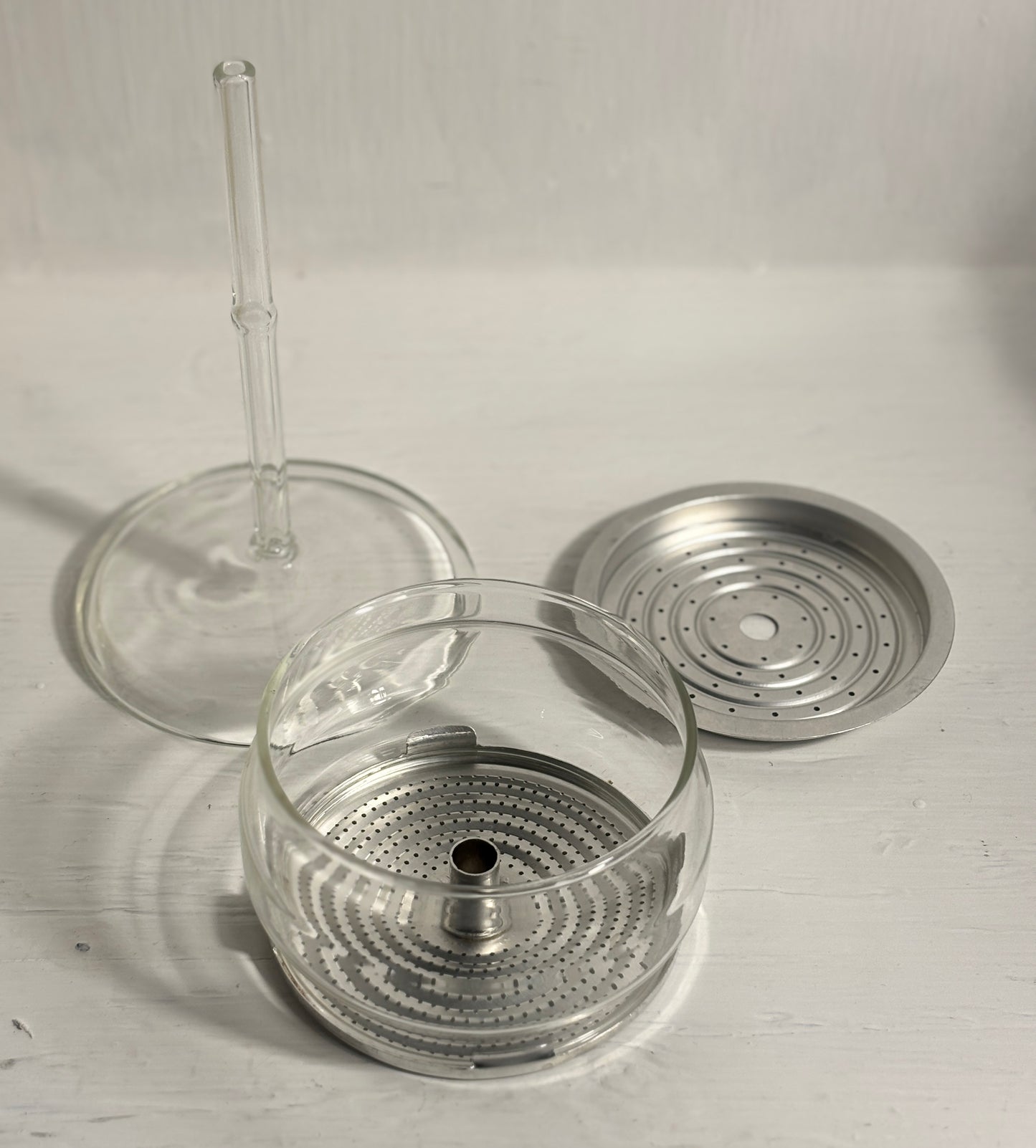 Vintage Pyrex Flameware 7759B 9 Cup Glass Coffee Pot