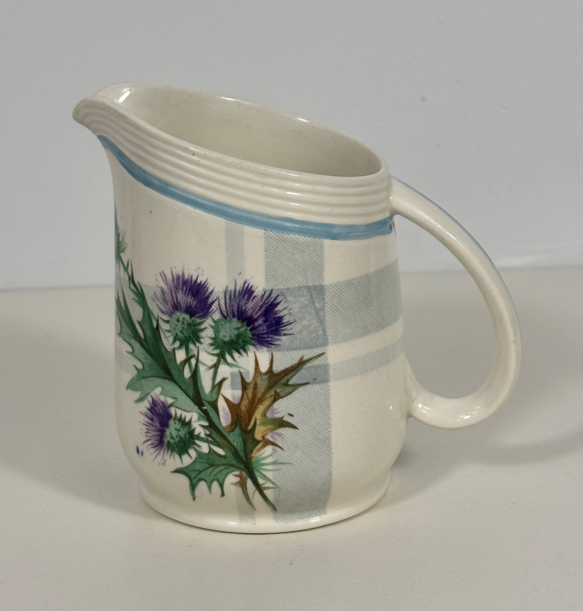 Ringwood Ware Highland Thistle Creamer
