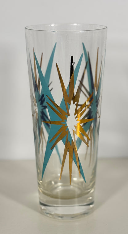 Federal Glass Inca Atomic Starburst Glass