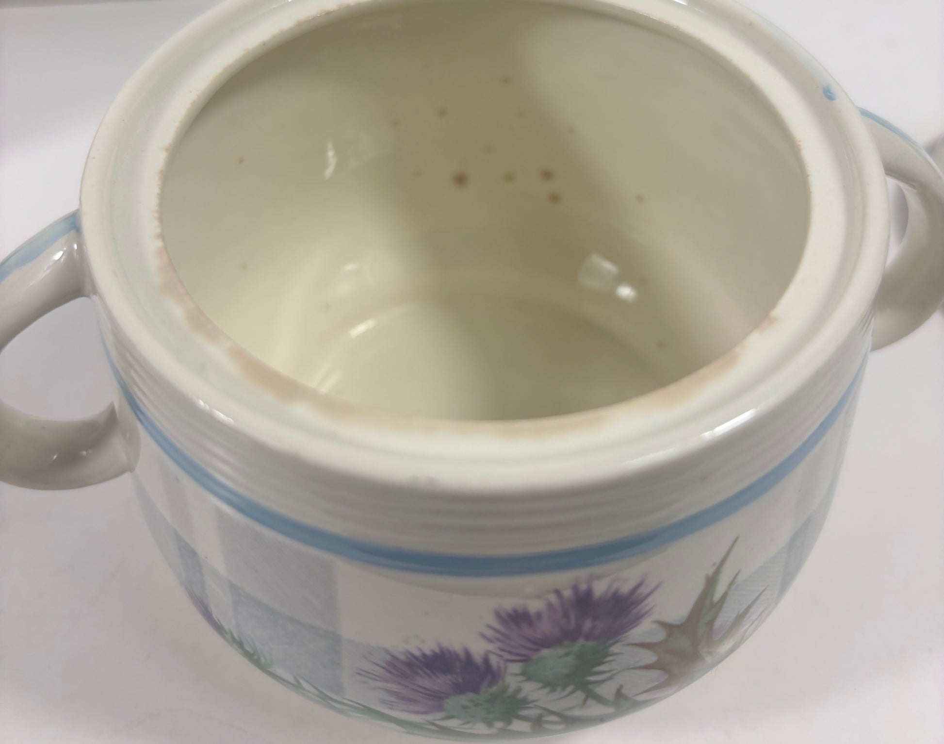 Ringwood Ware Highland Thistle Sugar Bowl