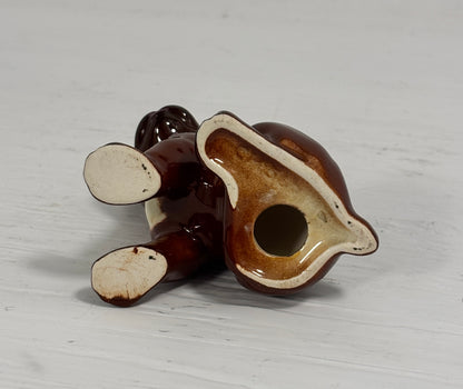 Vintage Goebel Boxer Puppy Dog Figurine