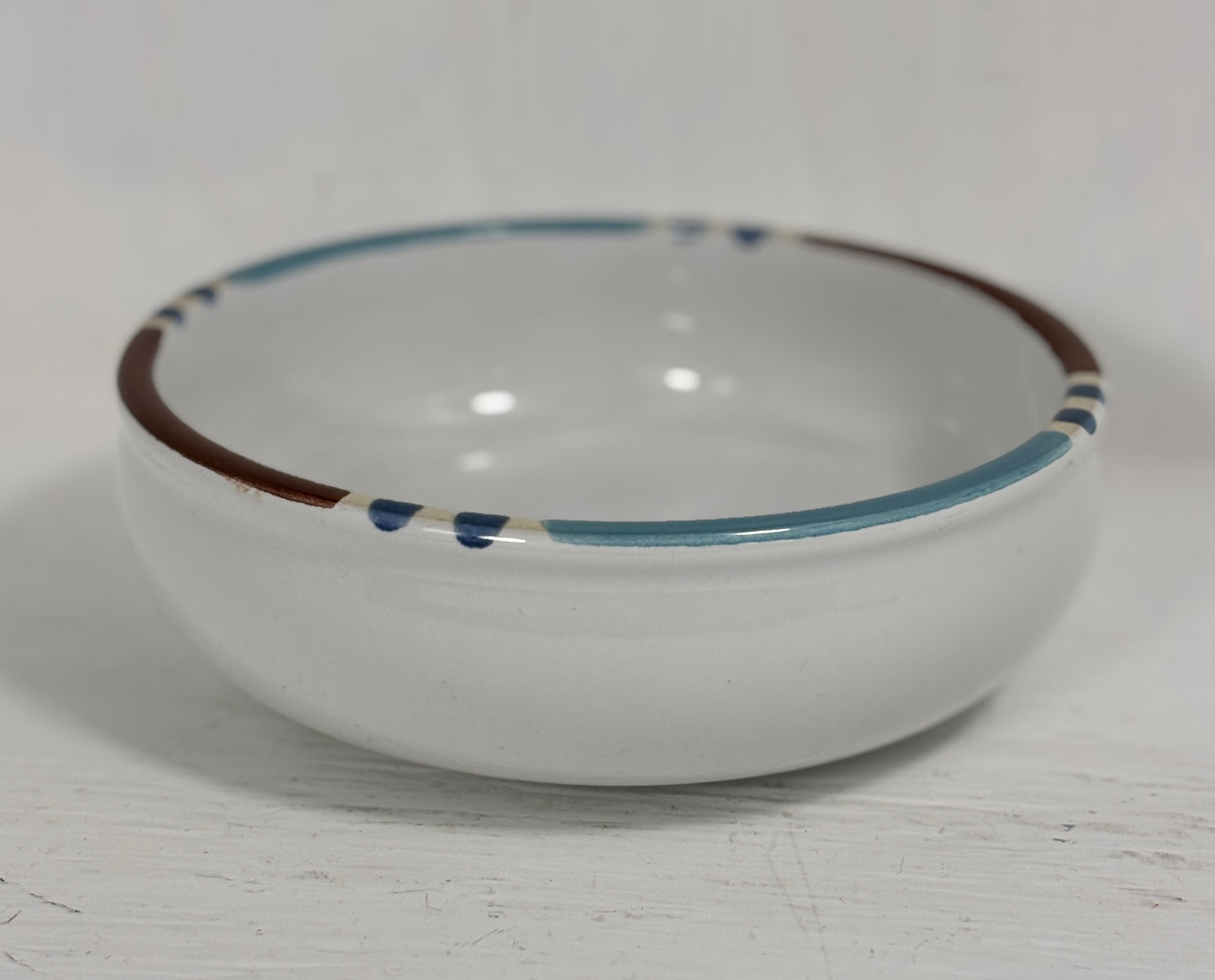 Dansk Mesa White Sand Soup Bowl