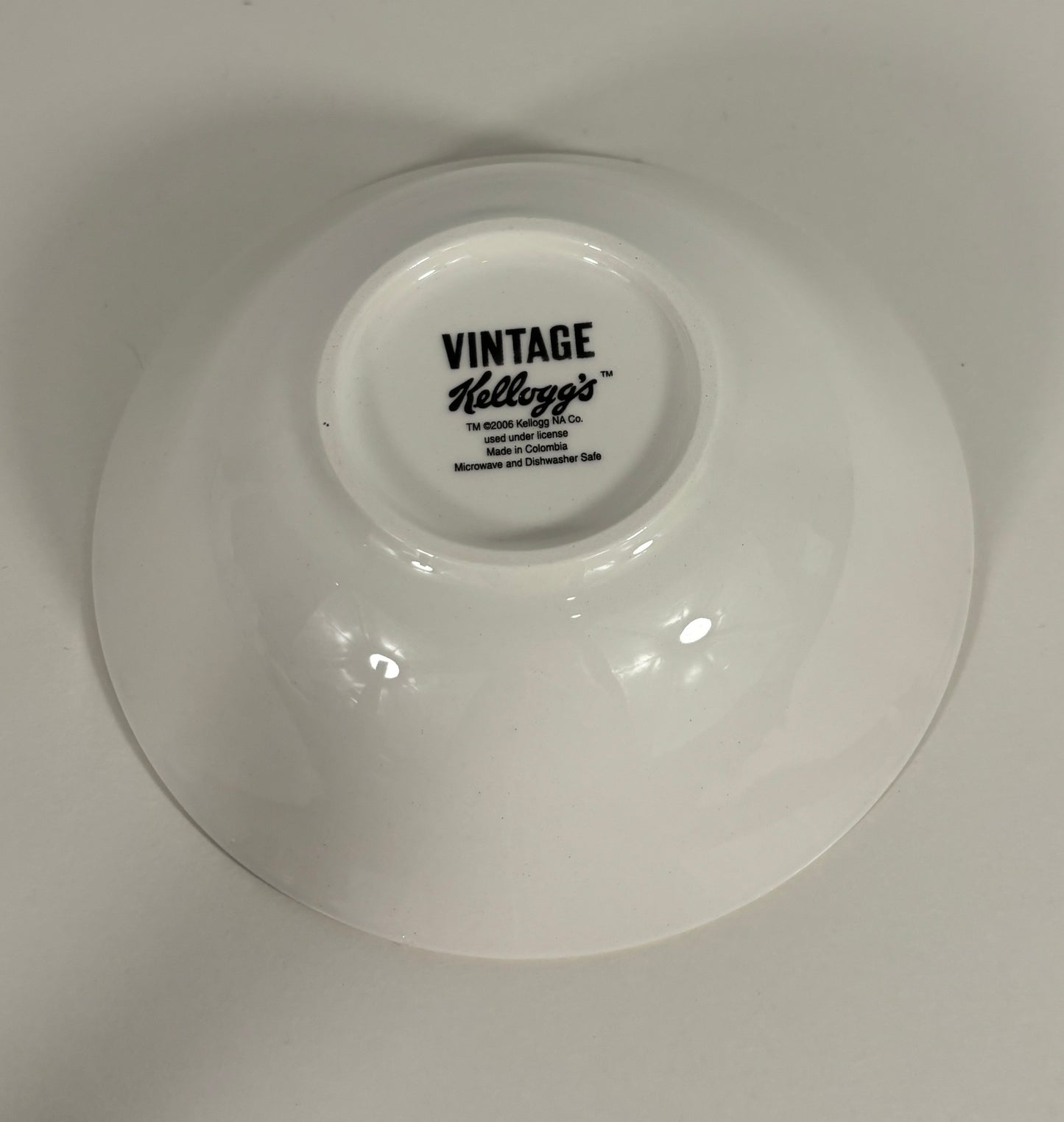 Kellog’s Tony the Tiger Music Promotional Cereal Bowl