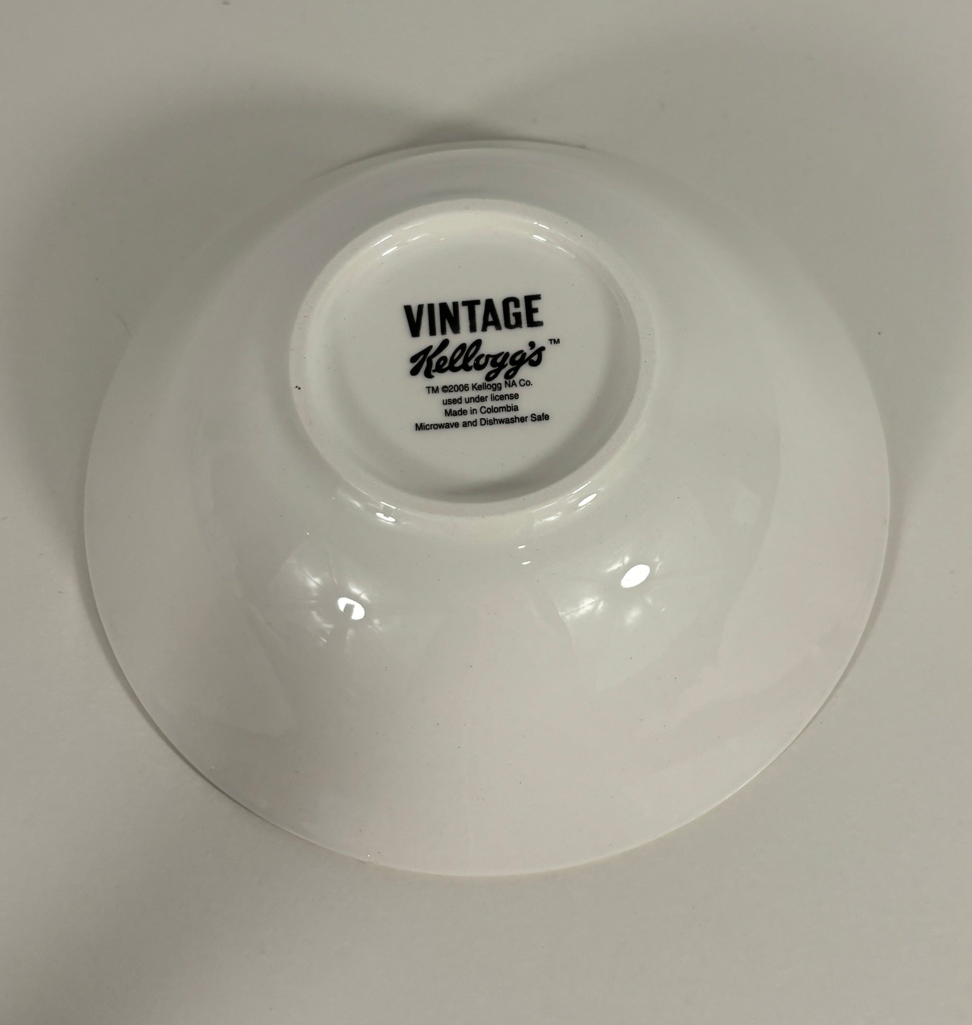 Kellog’s Tony the Tiger Music Promotional Cereal Bowl