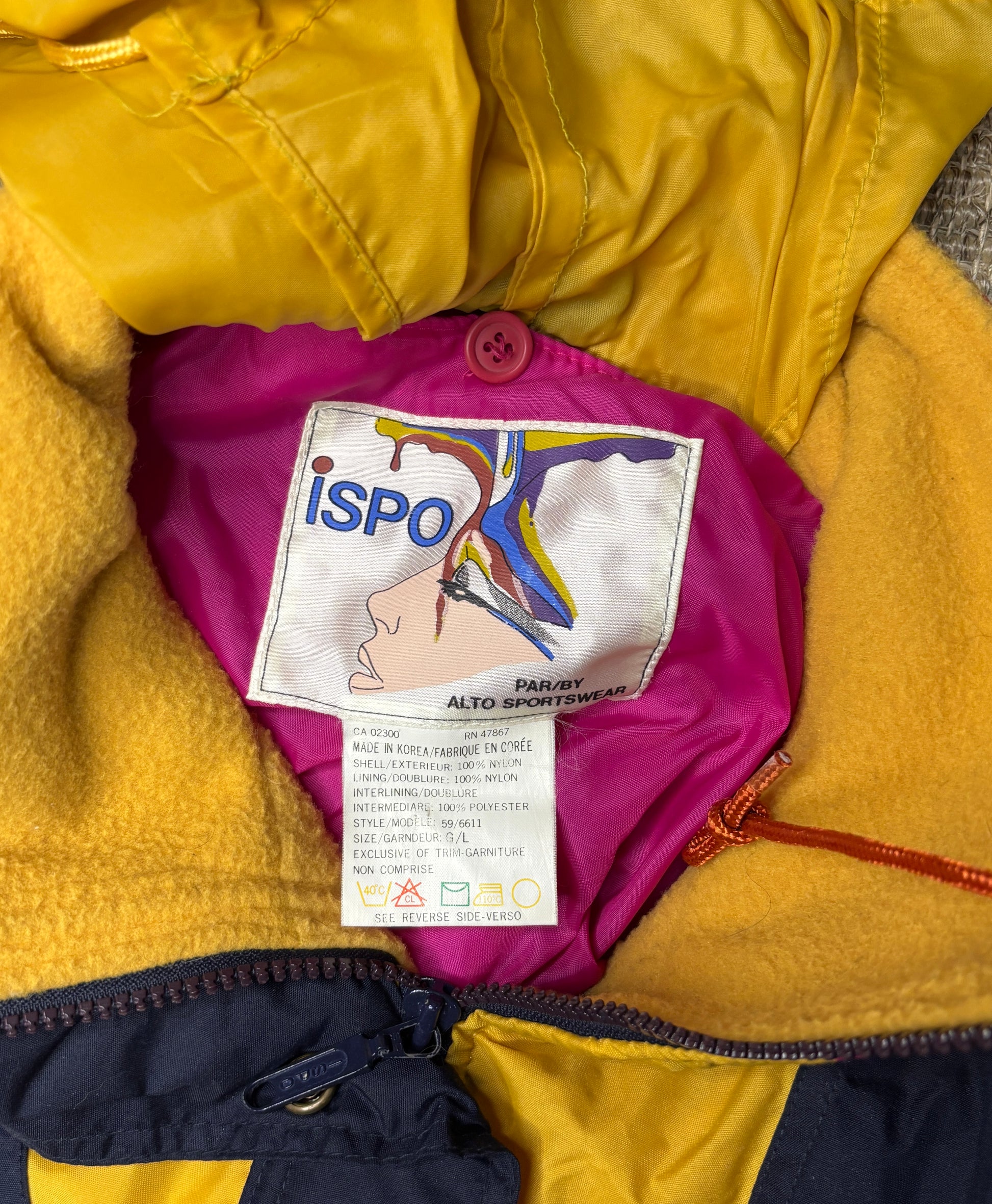 Ispo Vintage Women’s One Piece Snowsuit Large