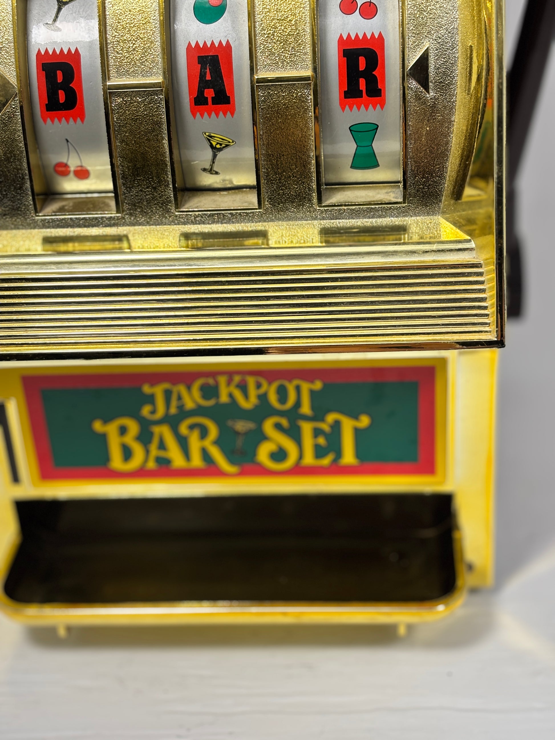 Waco One Armed Bartender Slot Machine Shaped Bar Display