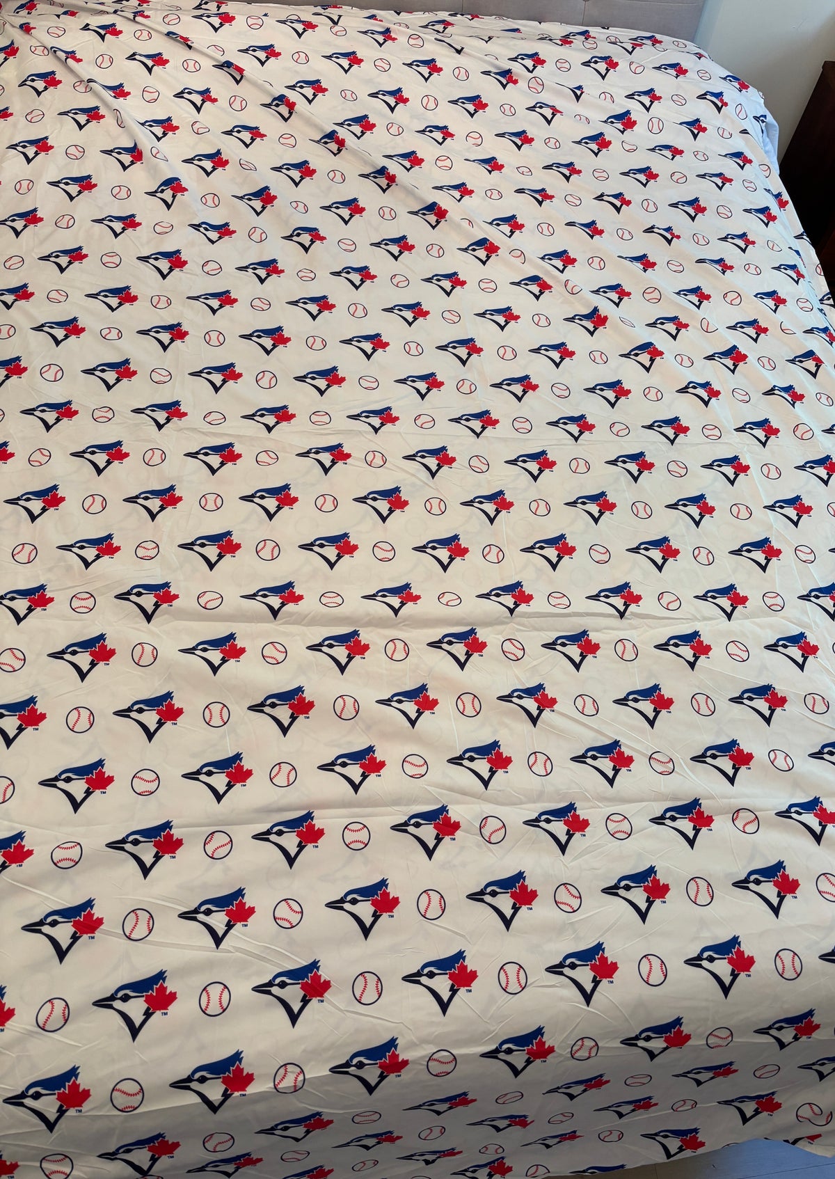 Retro Toronto Blue Jays Logo Twin XL Bedsheet Set