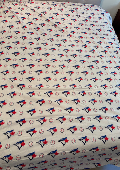 Retro Toronto Blue Jays Logo Twin XL Bedsheet Set