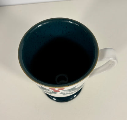 Denby Holly Green Christmas Mug