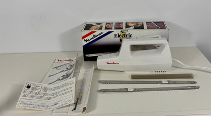 Vintage Moulinex France Electric Carving Knife Model 246