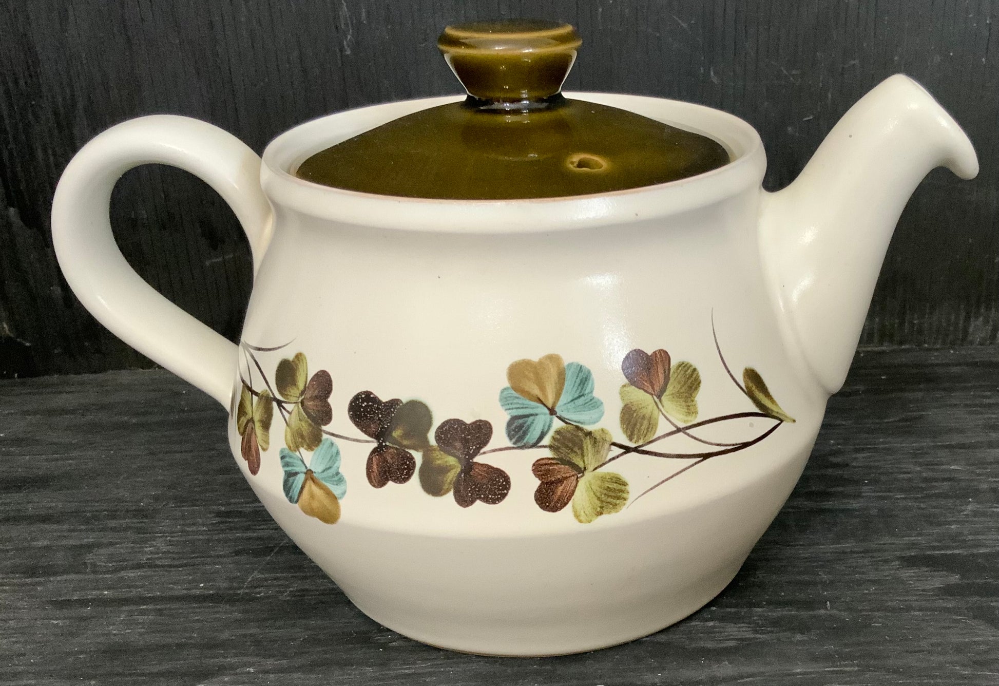 Denby Shamrock Teapot