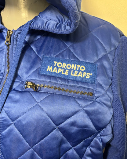 Carl Banks GIII Vintage Women’s Toronto Maple Leafs Puffer Jacket