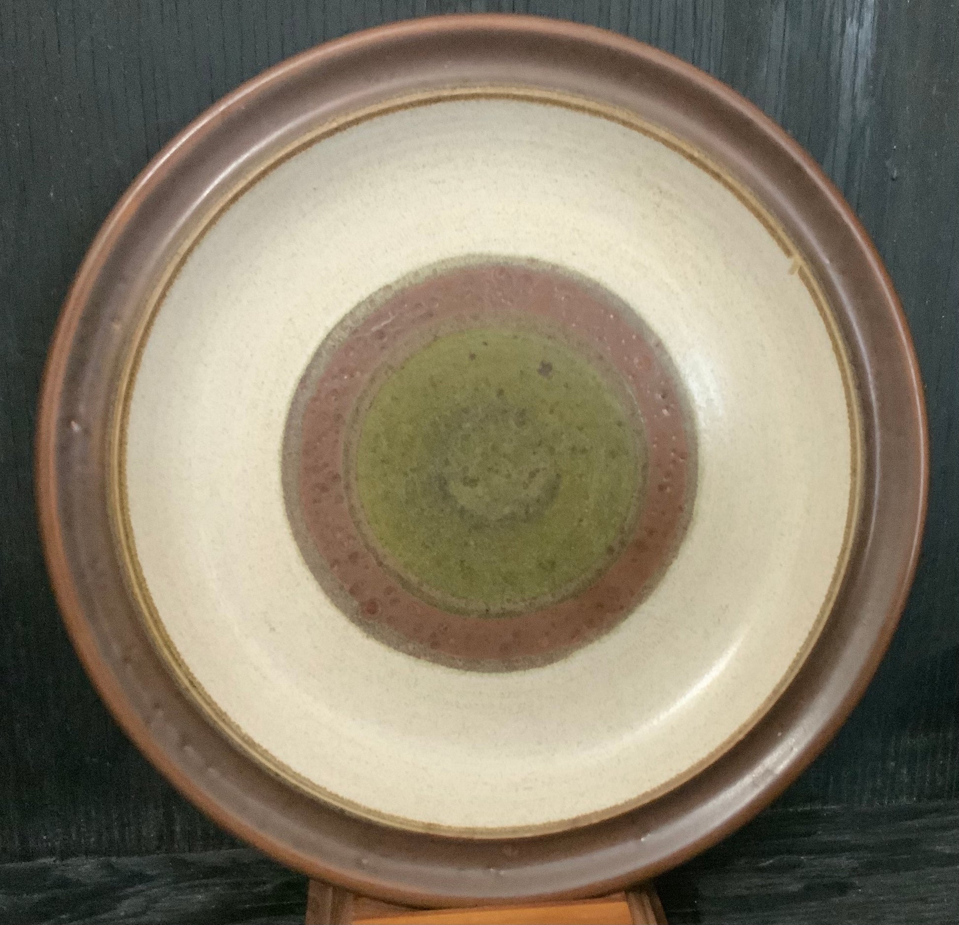 Denby potters wheel side plate