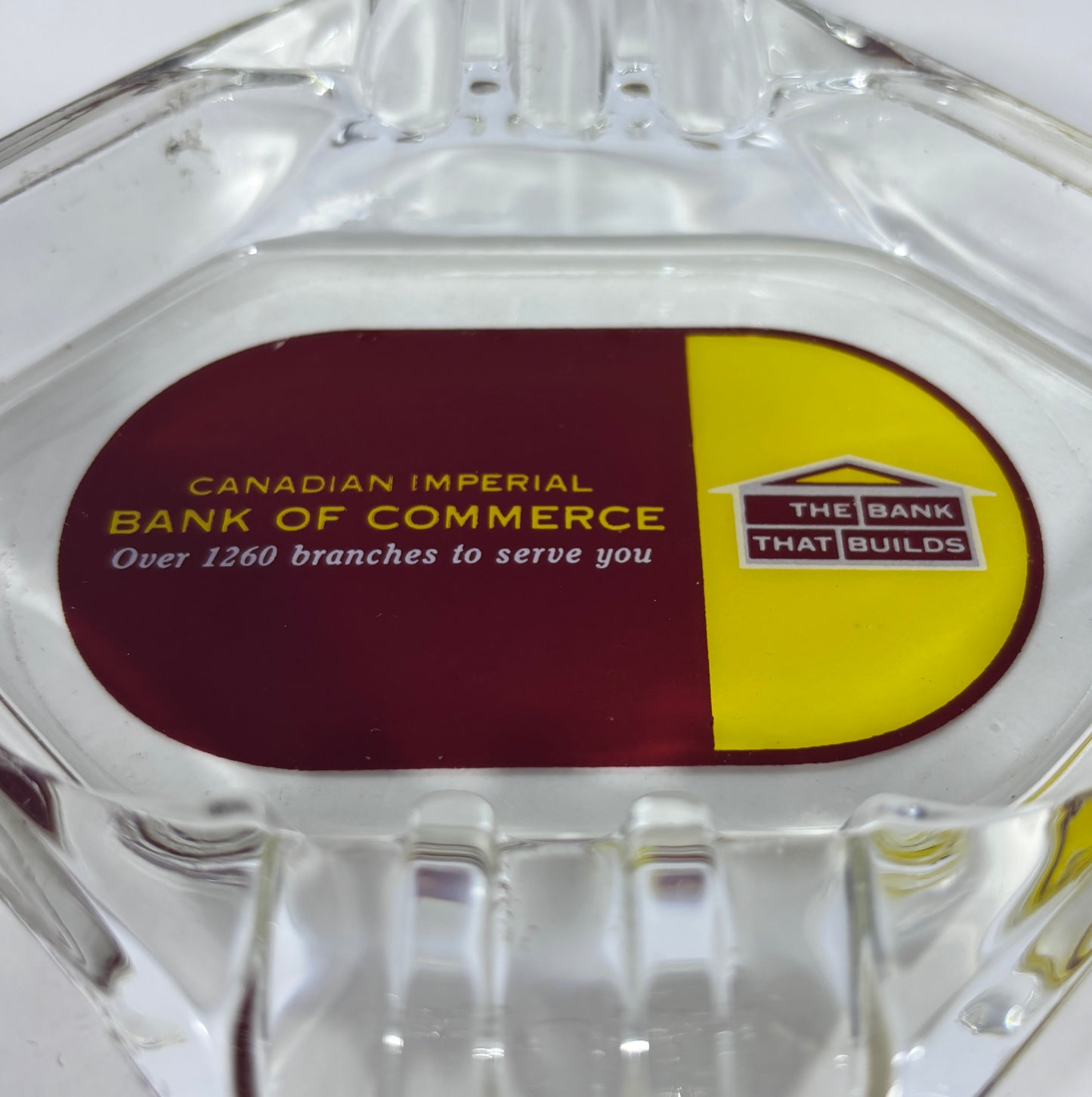 Canadian Imperial Bank of Commerce CIBC Vintage Ashtray