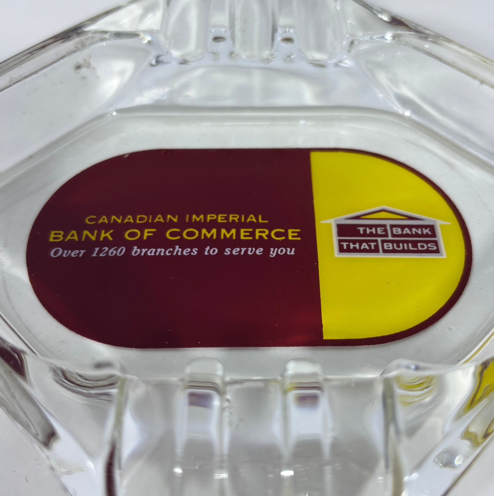 Canadian Imperial Bank of Commerce CIBC Vintage Ashtray