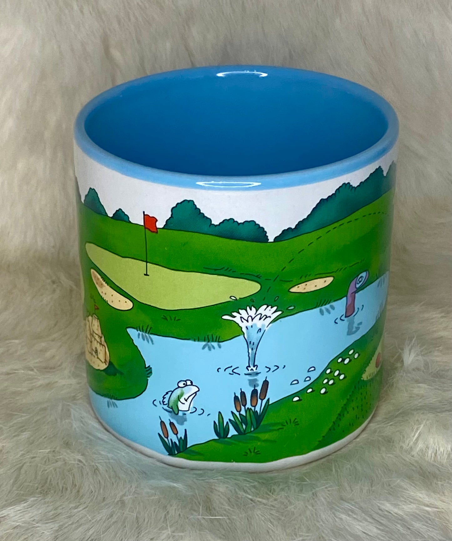 Potpourri Press Par for the Course Golf Mug