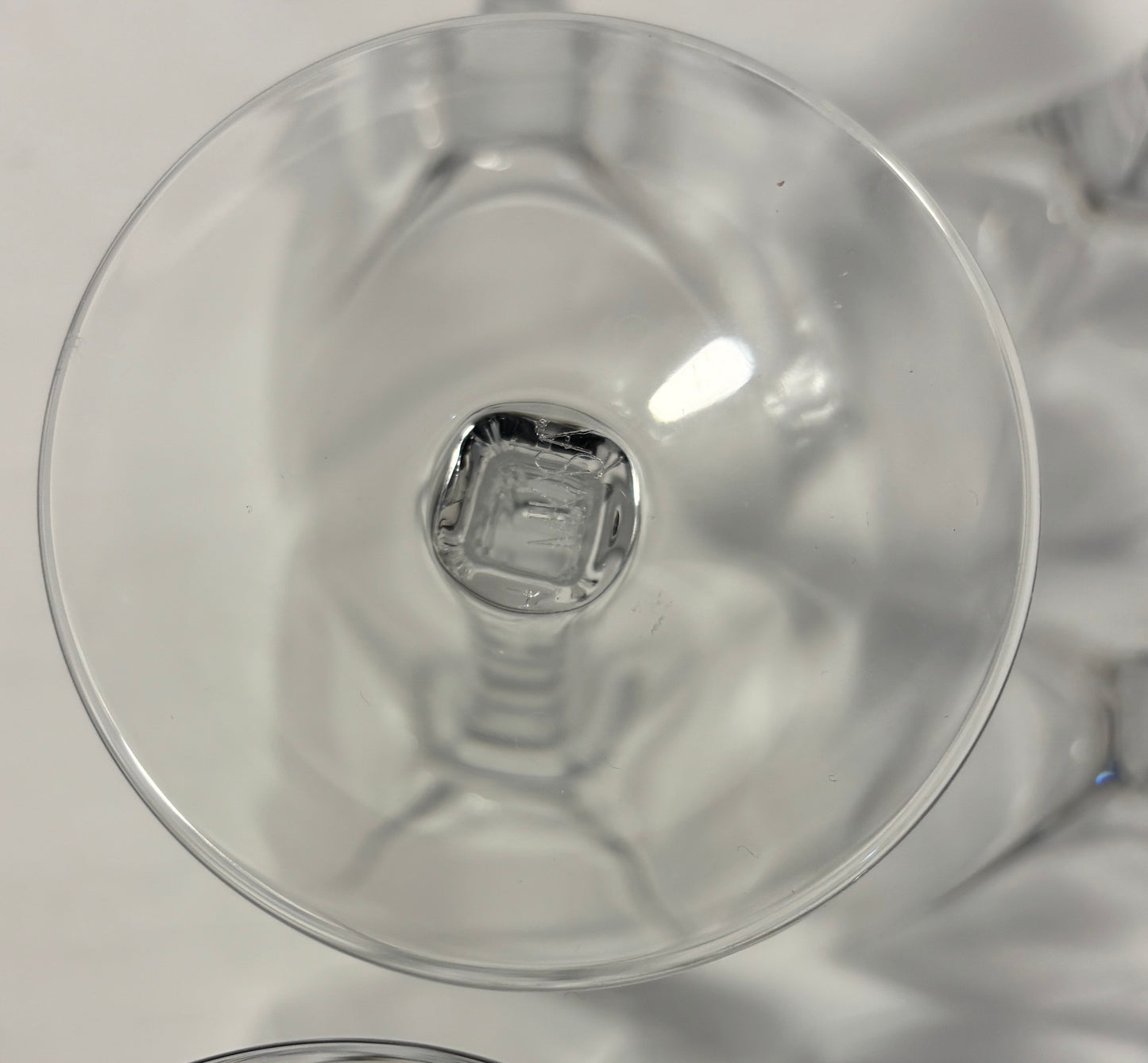 Mikasa Panache Square Crystal Wine Glasses Set