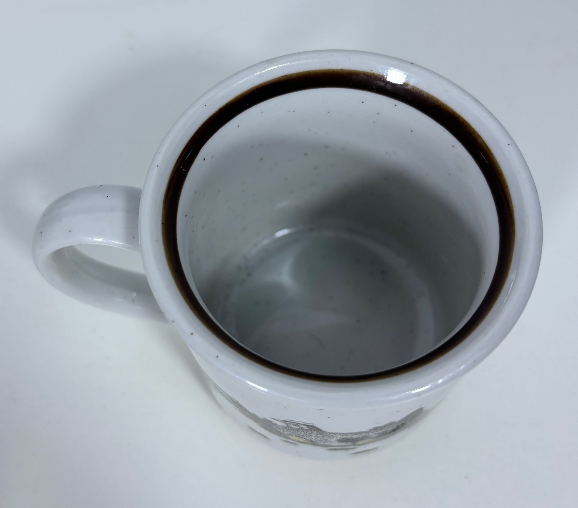 N.C. Cameron and Sons Rooster Hen and Chicks Mug
