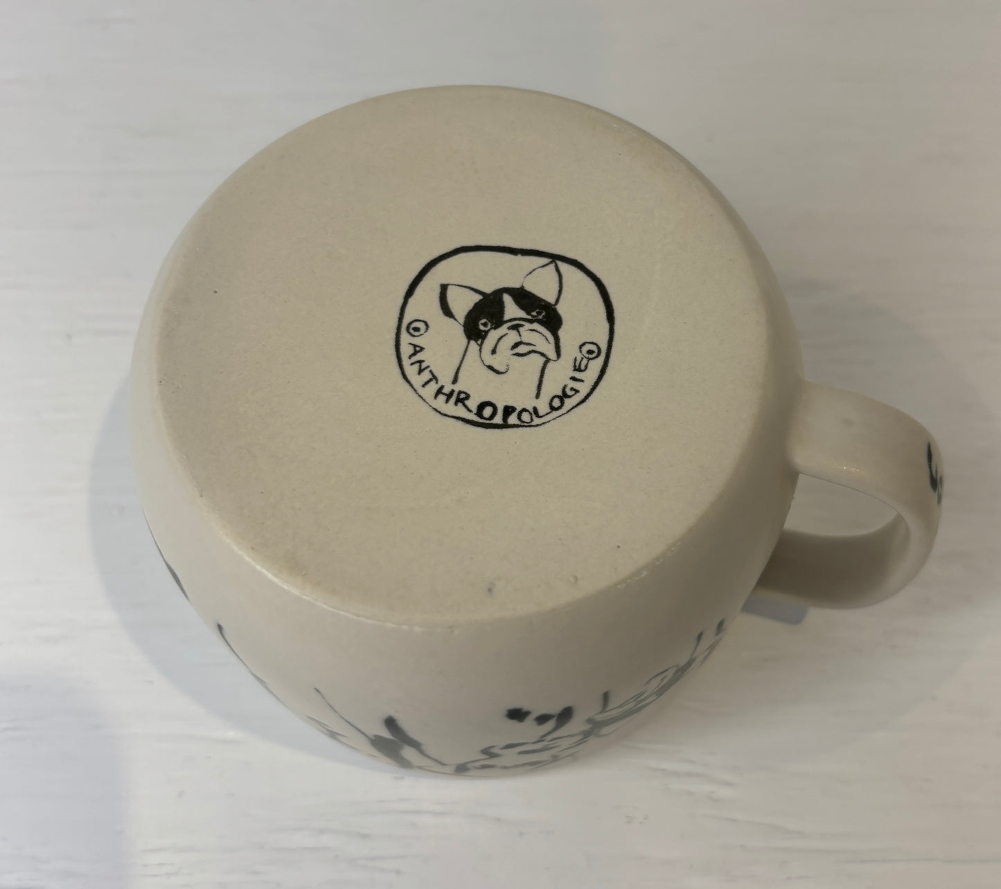 Anthropologie Dog Person Coffee Mug