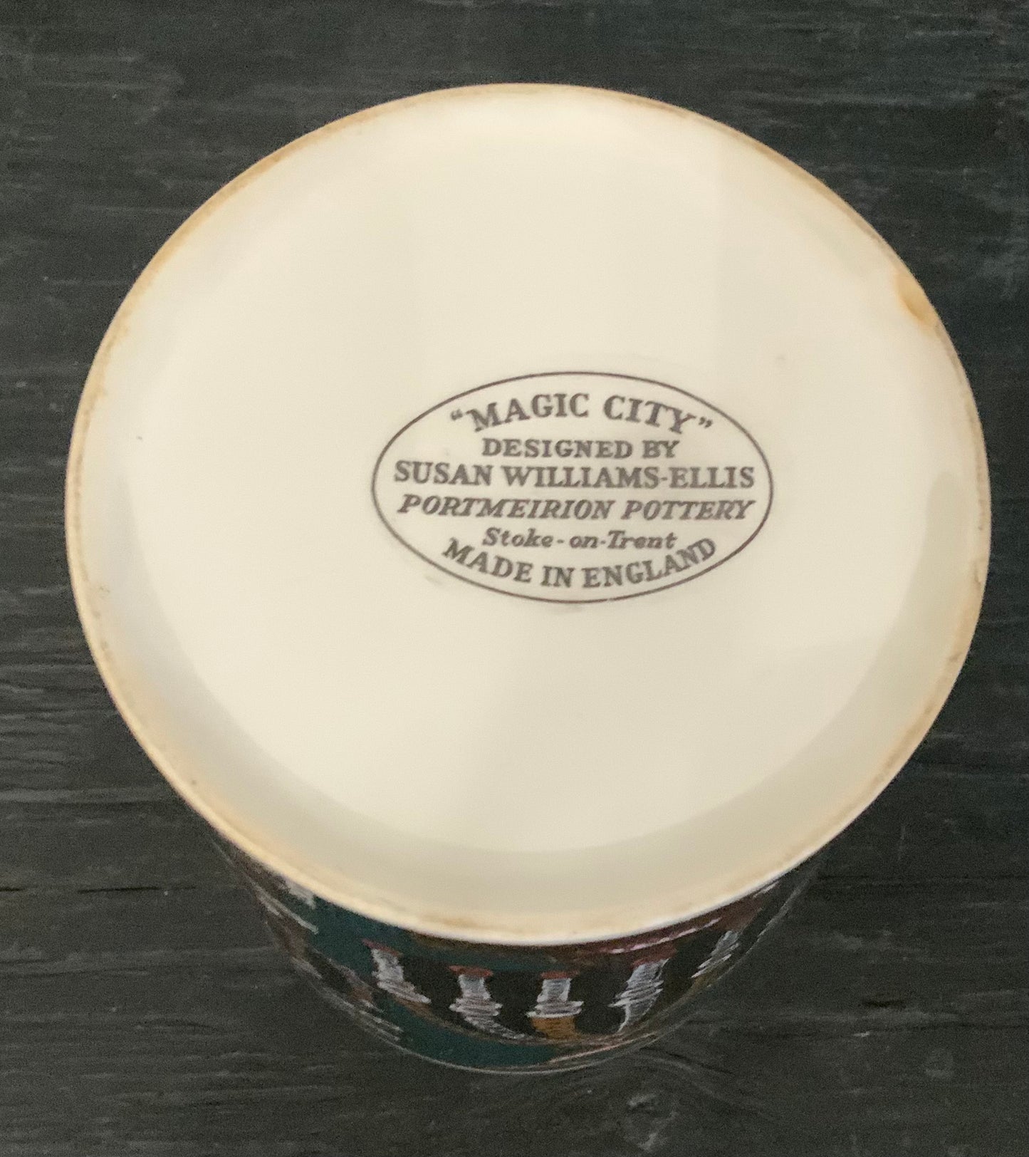 Portmeirion Pottery Magic City Small Container