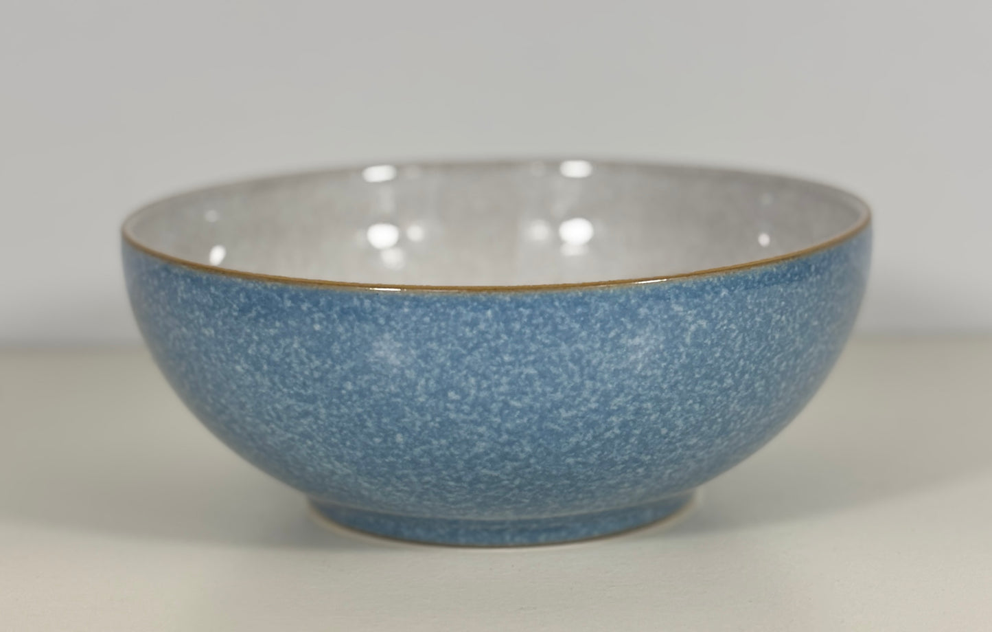 Denby Elements Blue Soup Cereal Bowl