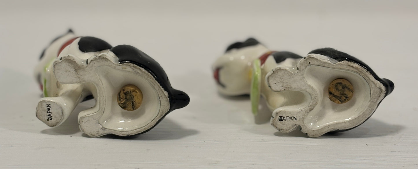Boston Terrier I’m Peppery I’m Not Vintage Salt and Pepper Shakers