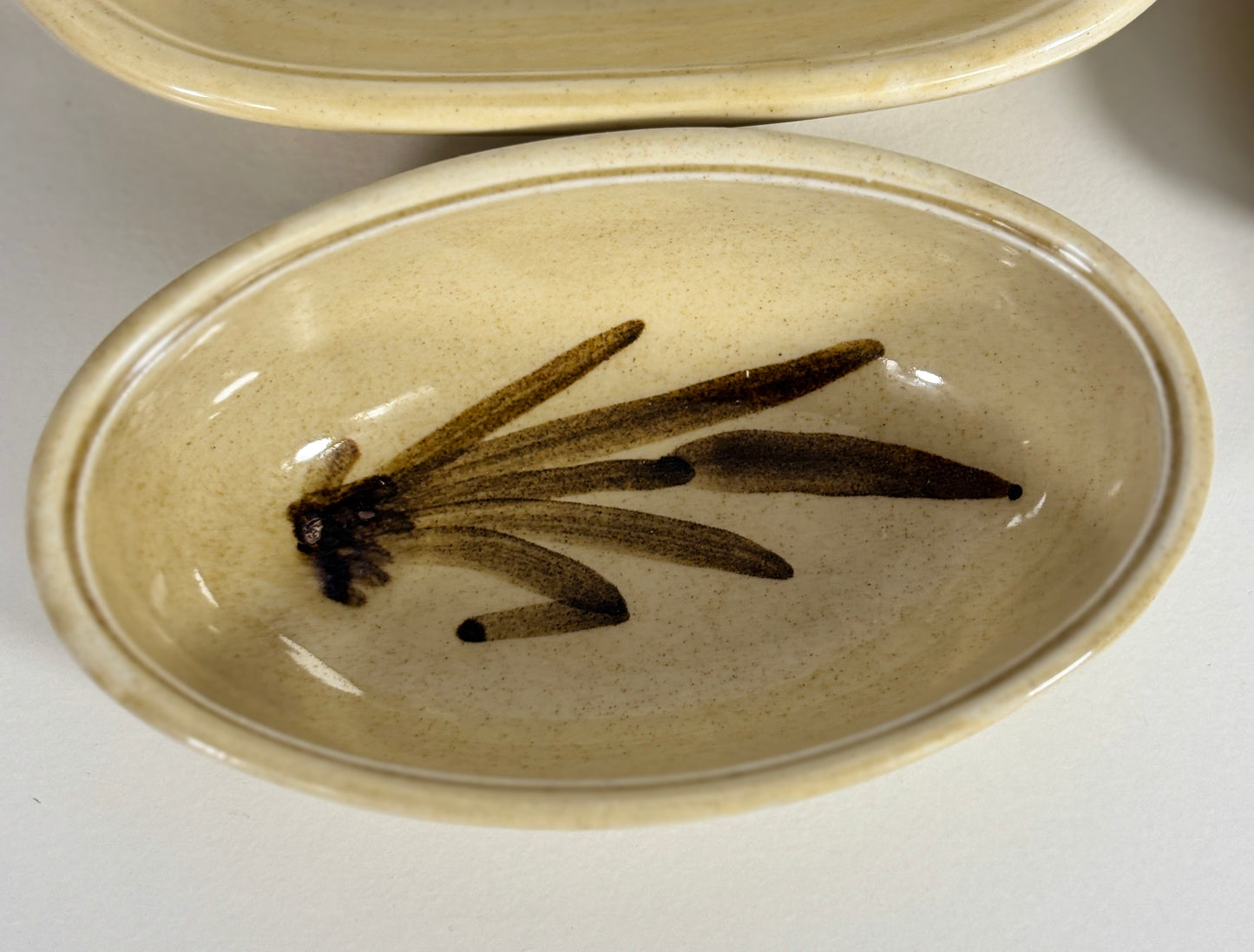 Galleon Ware Canada Cattail Corn on the Cob Serving Set