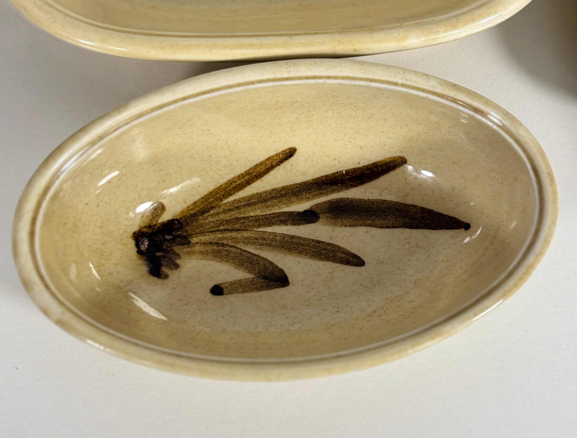 Galleon Ware Canada Cattail Corn on the Cob Serving Set