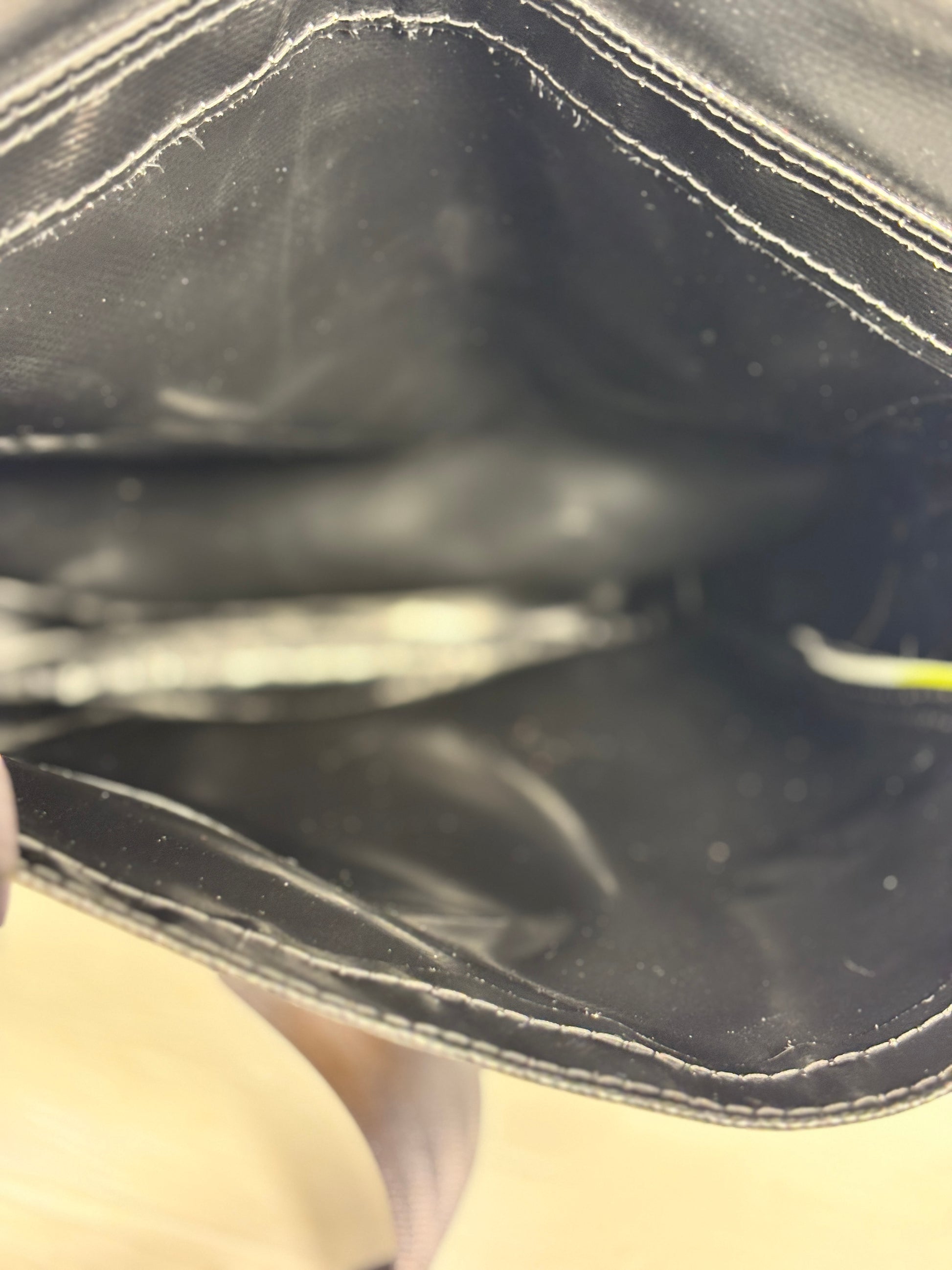 Totem T3 Black Upcycled City Messenger Bag