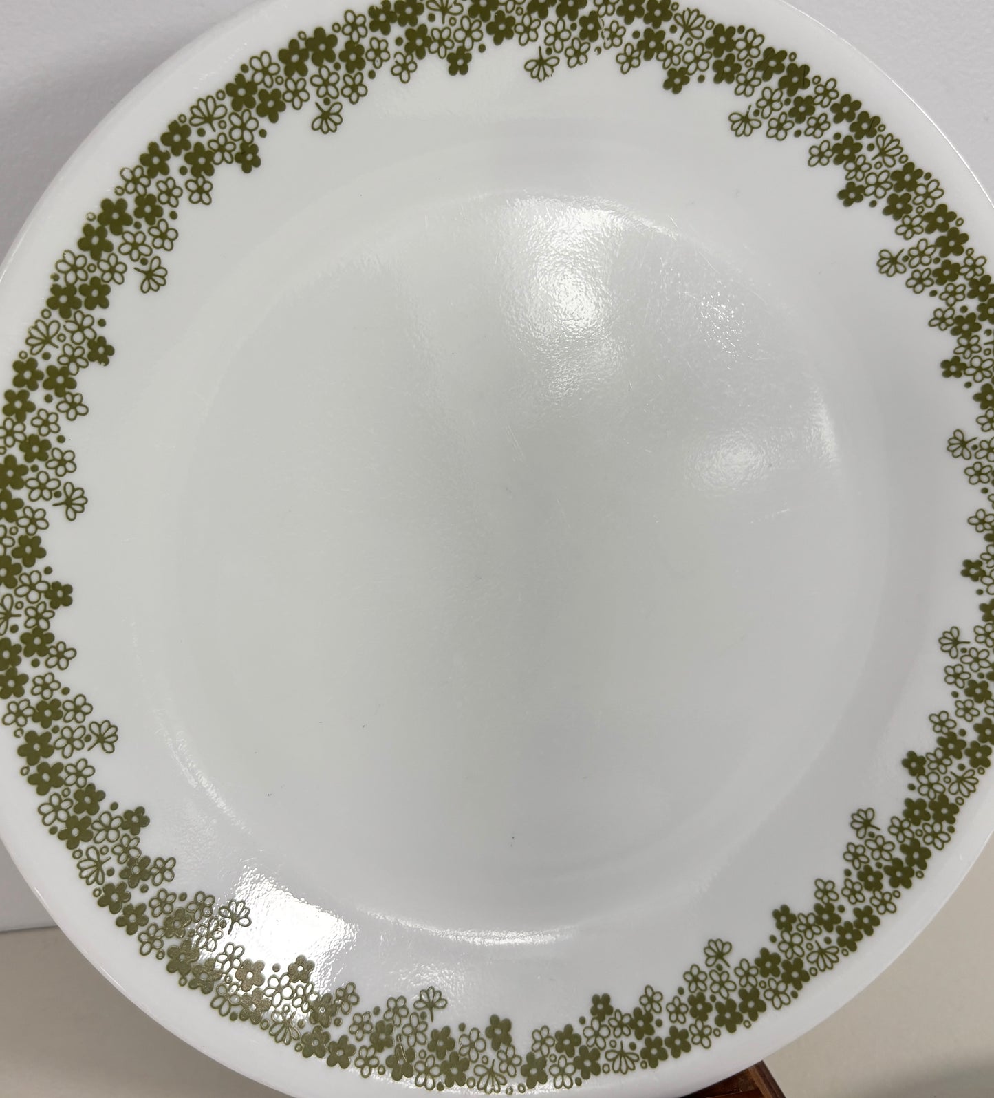 Corelle Green Crazy Daisy Spring Blossom Salad Plate