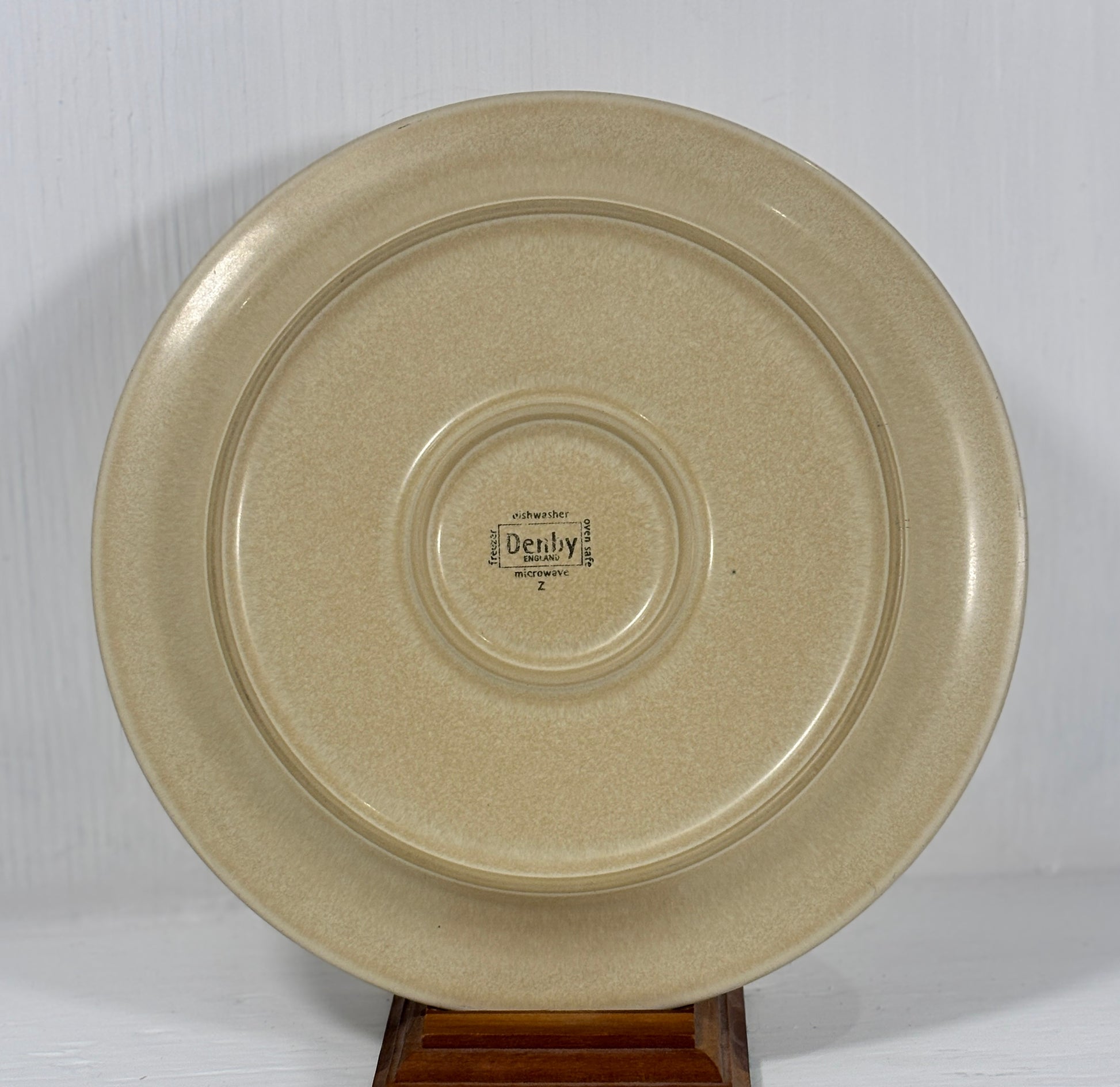 Denby Langley Caramel Stoneware Salad Side Plates