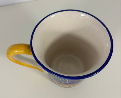Pier 1 Imports Italian Swirl Coffee Mug