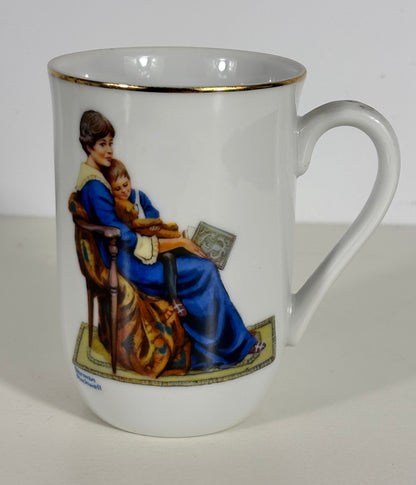 1982 Norman Rockwell Museum Bedtime Mug