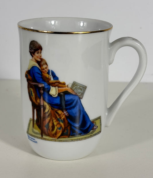 1982 Norman Rockwell Museum Bedtime Mug