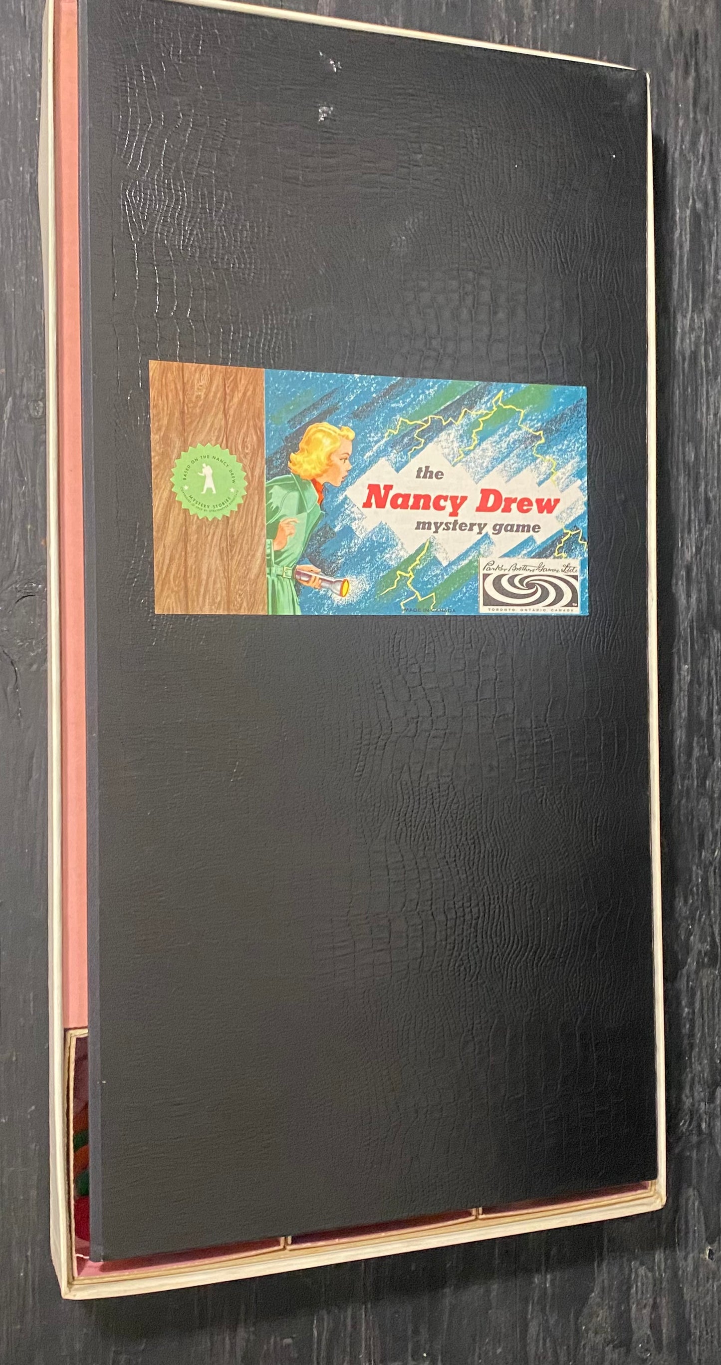 Vintage Nancy Drew Mystery Game Board Game