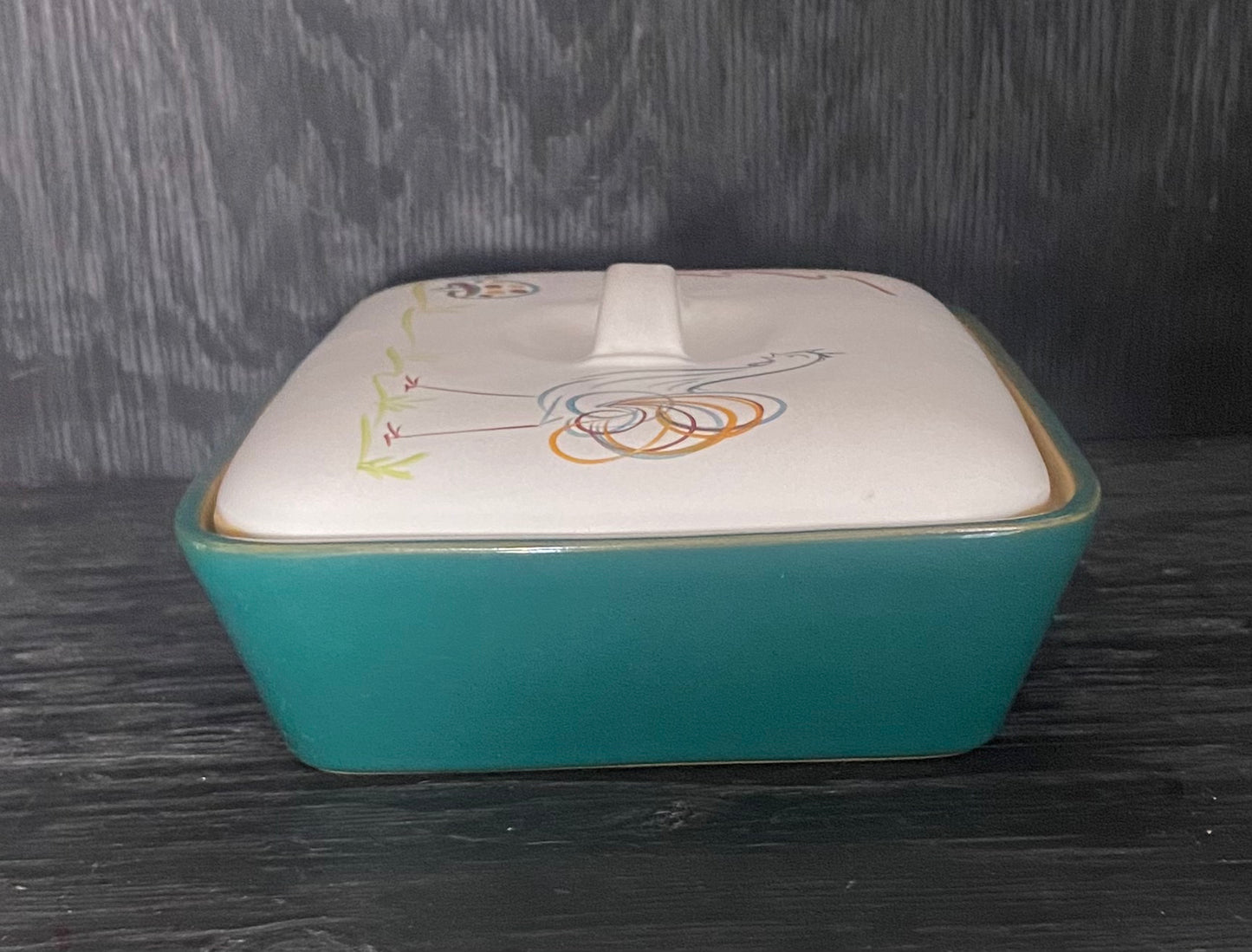 Denby Flair Sectioned Casserole Dish