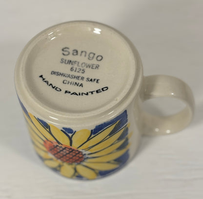Sango Sunflower 6125 Coffee Mugs