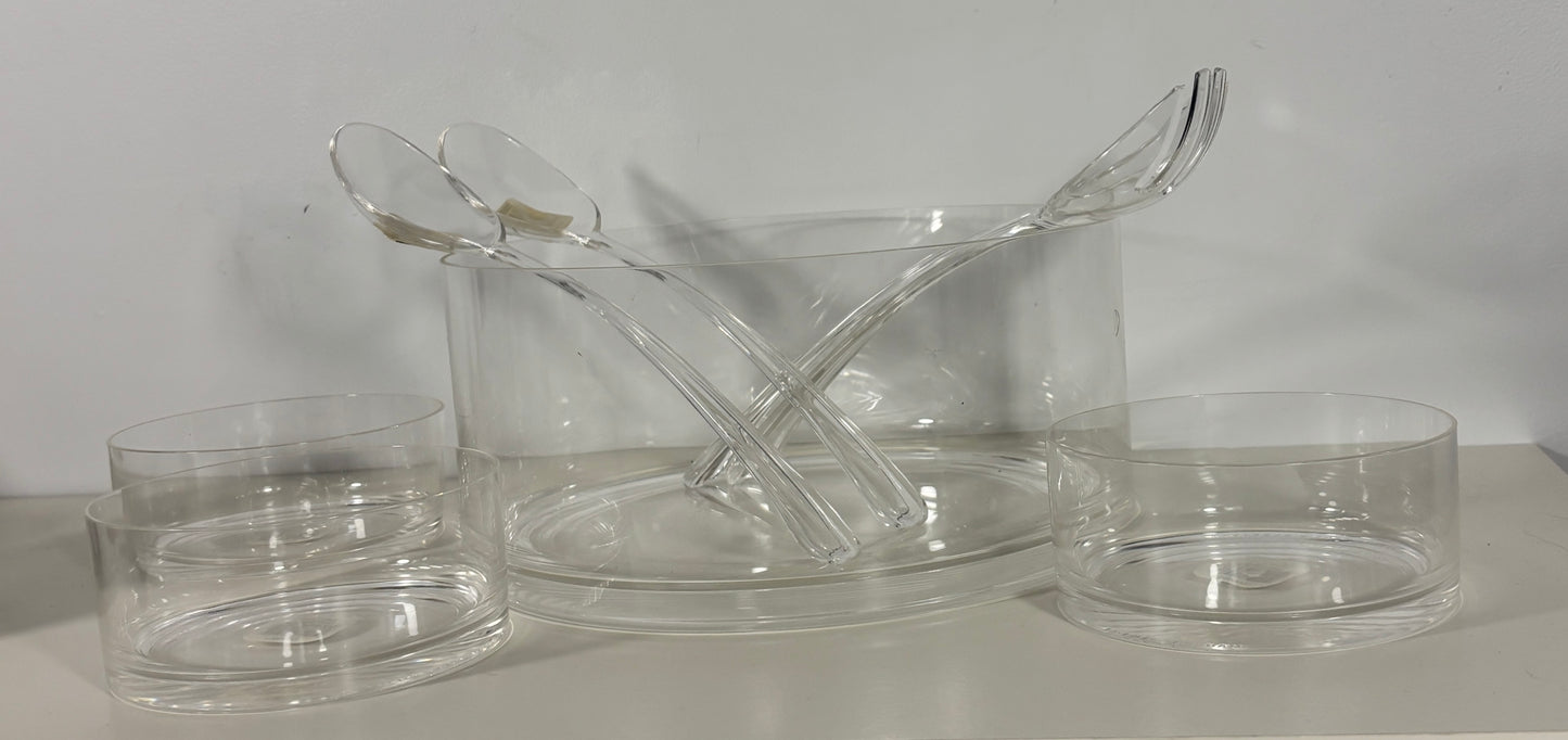 Precisioncraft Canada Clear Acrylic Salad Serving Set