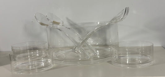 Precisioncraft Canada Clear Acrylic Salad Serving Set