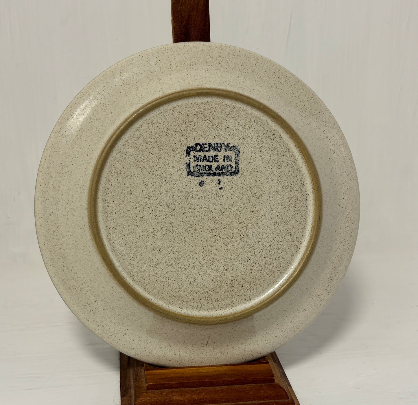 Denby Potters Wheel Red Plate