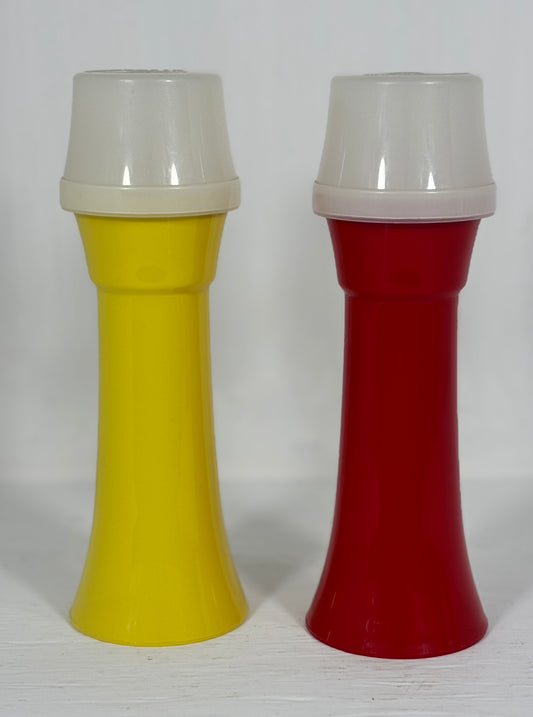 Tupperware Ketchup and Mustard Pump Dispensers
