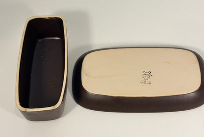 Denby Mayflower Butter Dish
