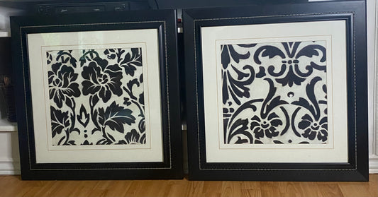 Gosia Gajewska Ebony Motif Limited Edition Framed Prints