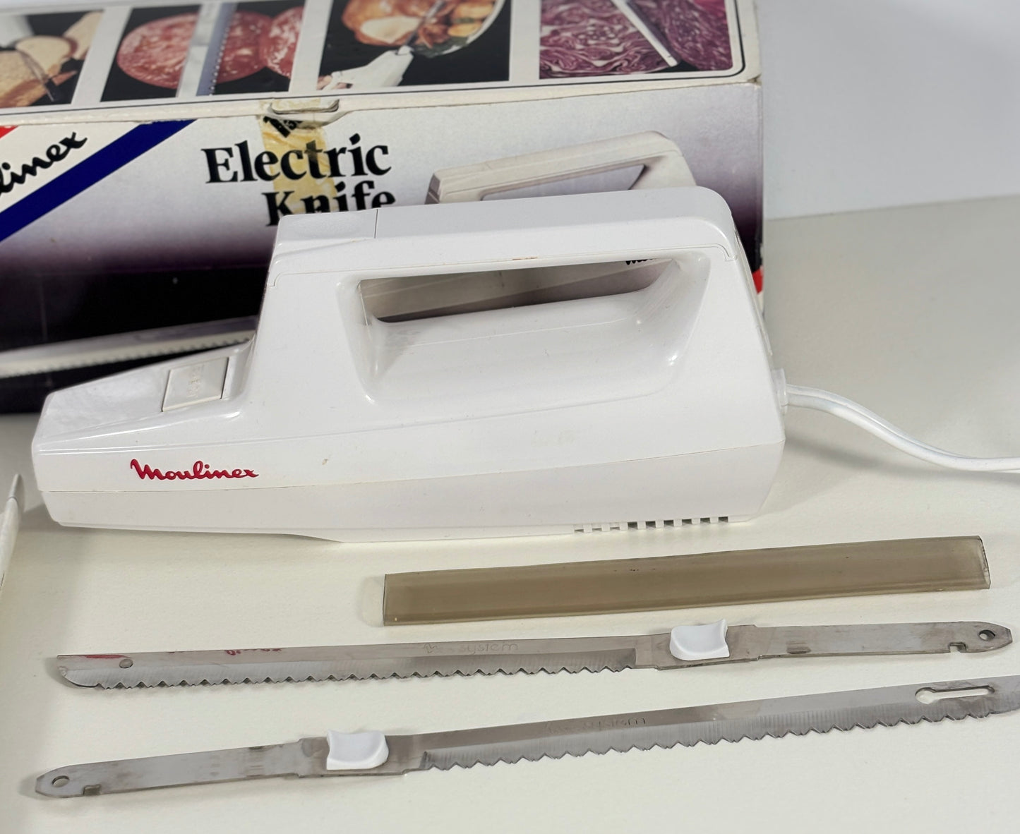 Vintage Moulinex France Electric Carving Knife