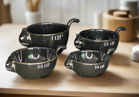 Black Cat Measuring Cups