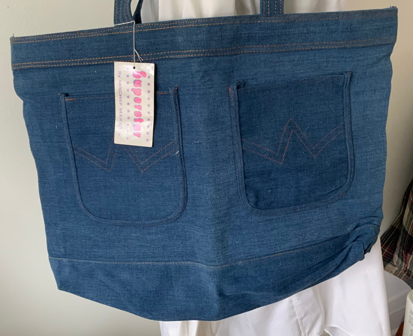 Denim Jeans Tote Bag