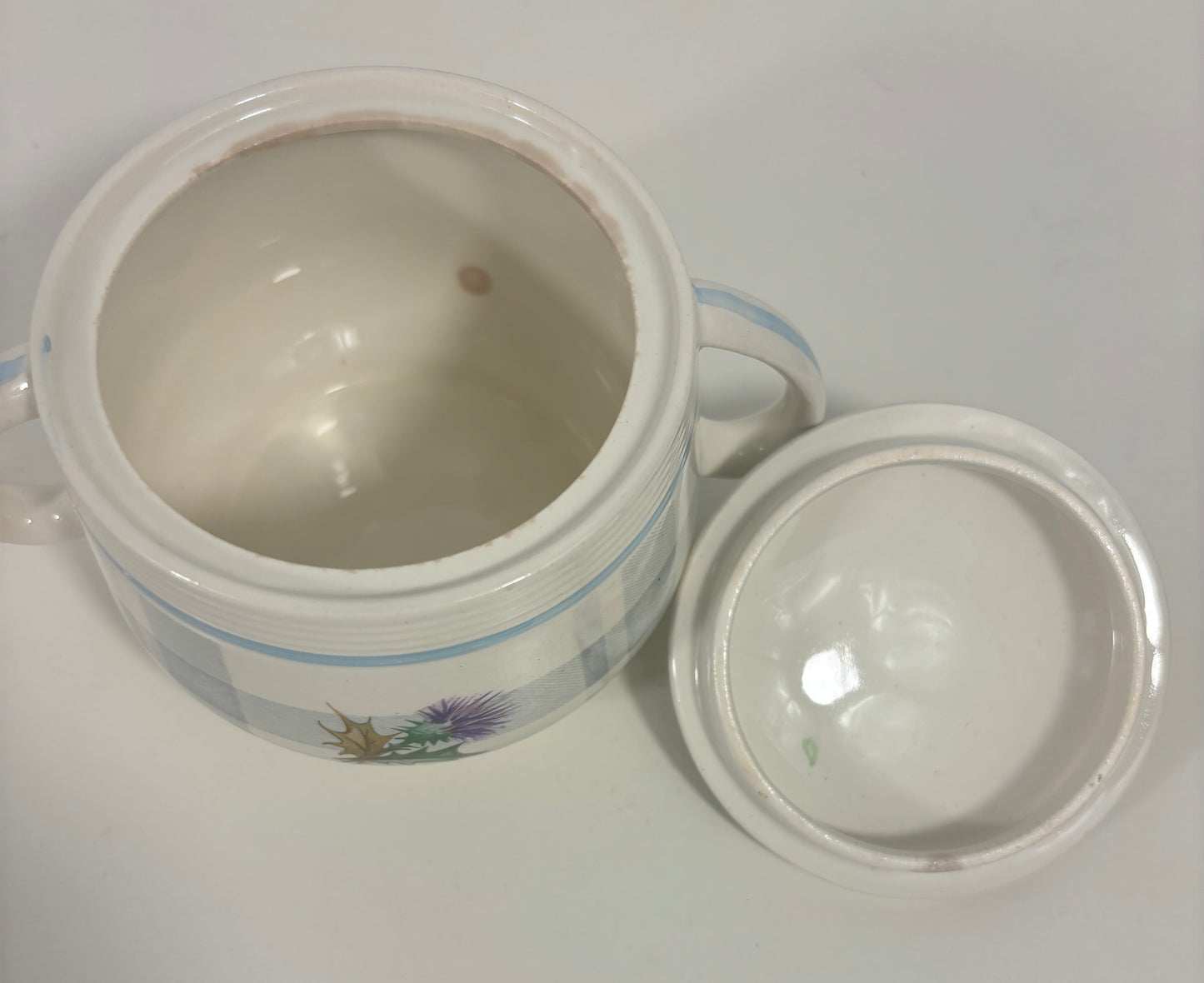 Ringwood Ware Highland Thistle Sugar Bowl